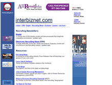 Tablet Screenshot of interbiznet.com